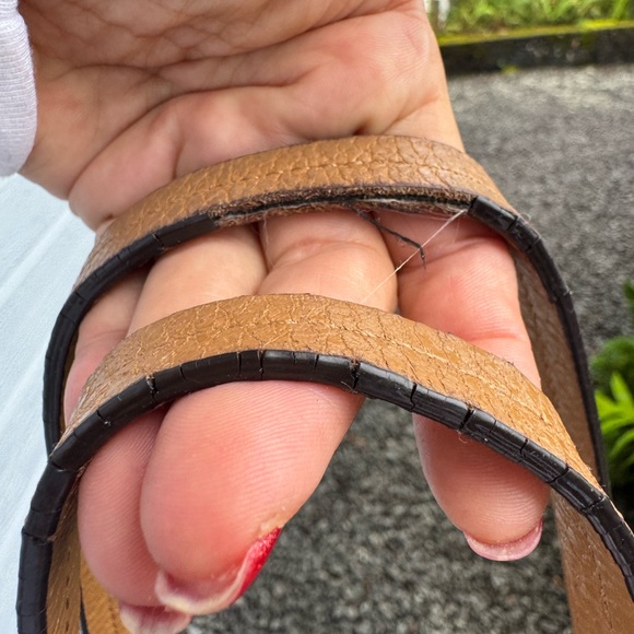 Rebecca Minkoff Tan Pebbled Leather Tote Bag - Picture 13 of 15